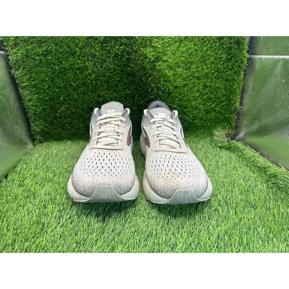 Brooks Ghost 16 1204071B006 Athletic Sneaker Women's 10B Gray Mesh Road Running